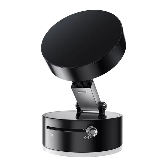 Fonken Vacuum Suction Magnetic Phone Holder with 360 Degree Rotation Handsfree Magnetic Foldable Phone Mount Mobile Phone Holder