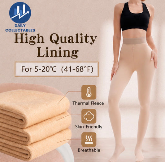 Daily Collectables™ Winter Thermal Fleece Lined Leggings|Tights