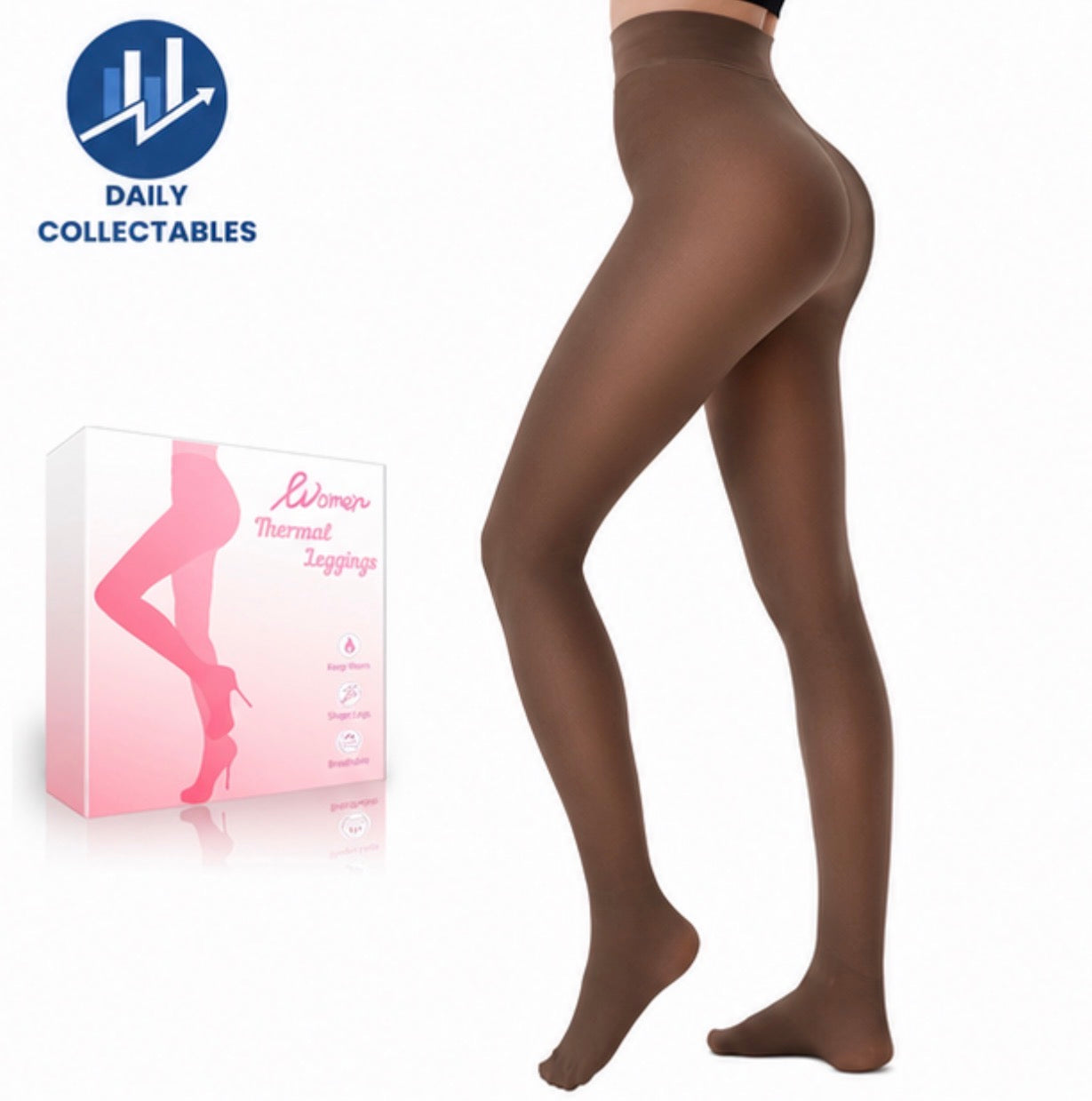 Daily Collectables™ Winter Thermal Fleece Lined Leggings|Tights